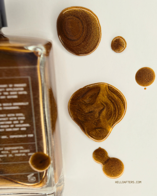 gold body shimmer drops 